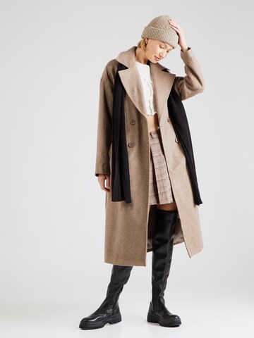Trendyol Between-Seasons Coat in Brown