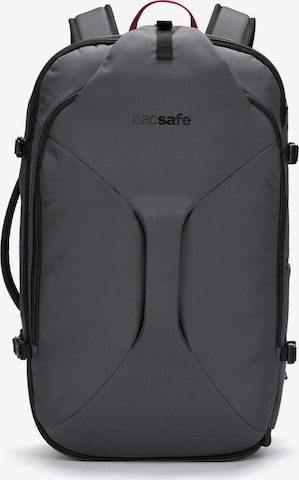 Sac à dos Pacsafe en gris : devant