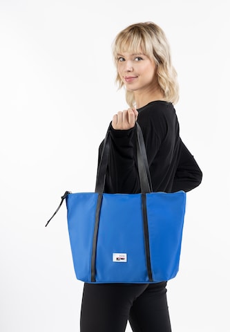 Shopper di myMo ATHLSR in blu: frontale