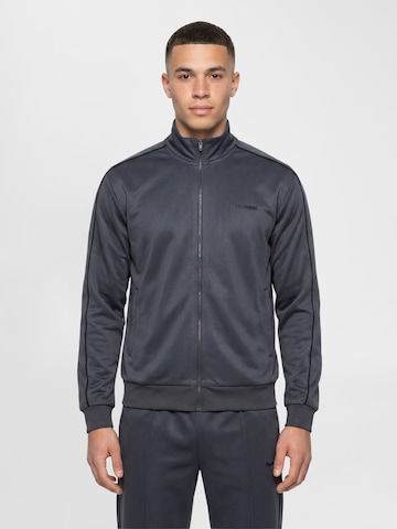Veste de survêtement Hummel en gris : devant