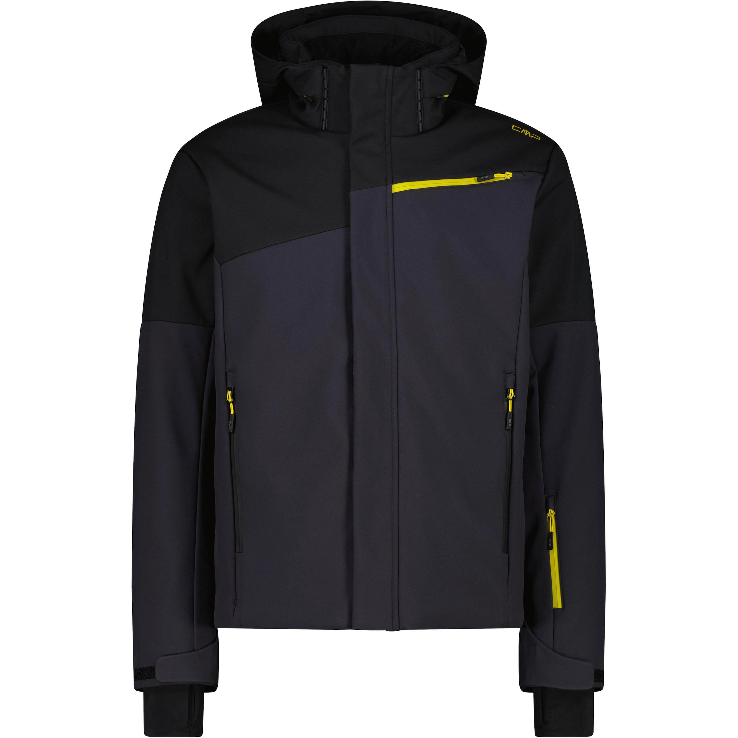 CMP Athletic Jacket in Black: front