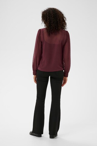 Kaffe Bluse in Braun