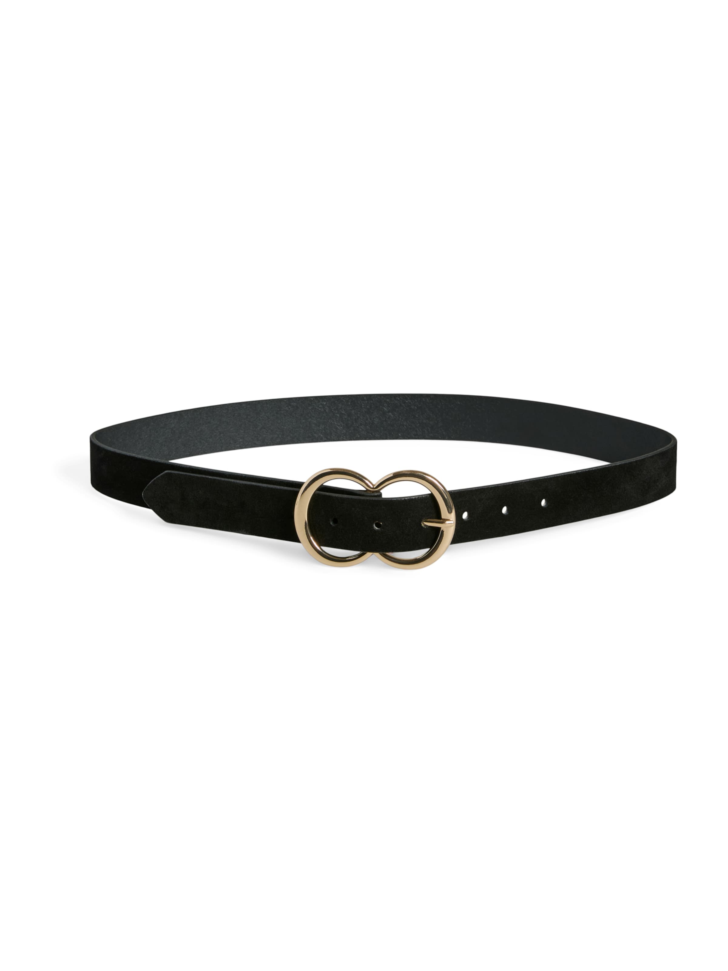 Ceinture &#x27;PCJENNA&#x27; PIECES en noir : devant