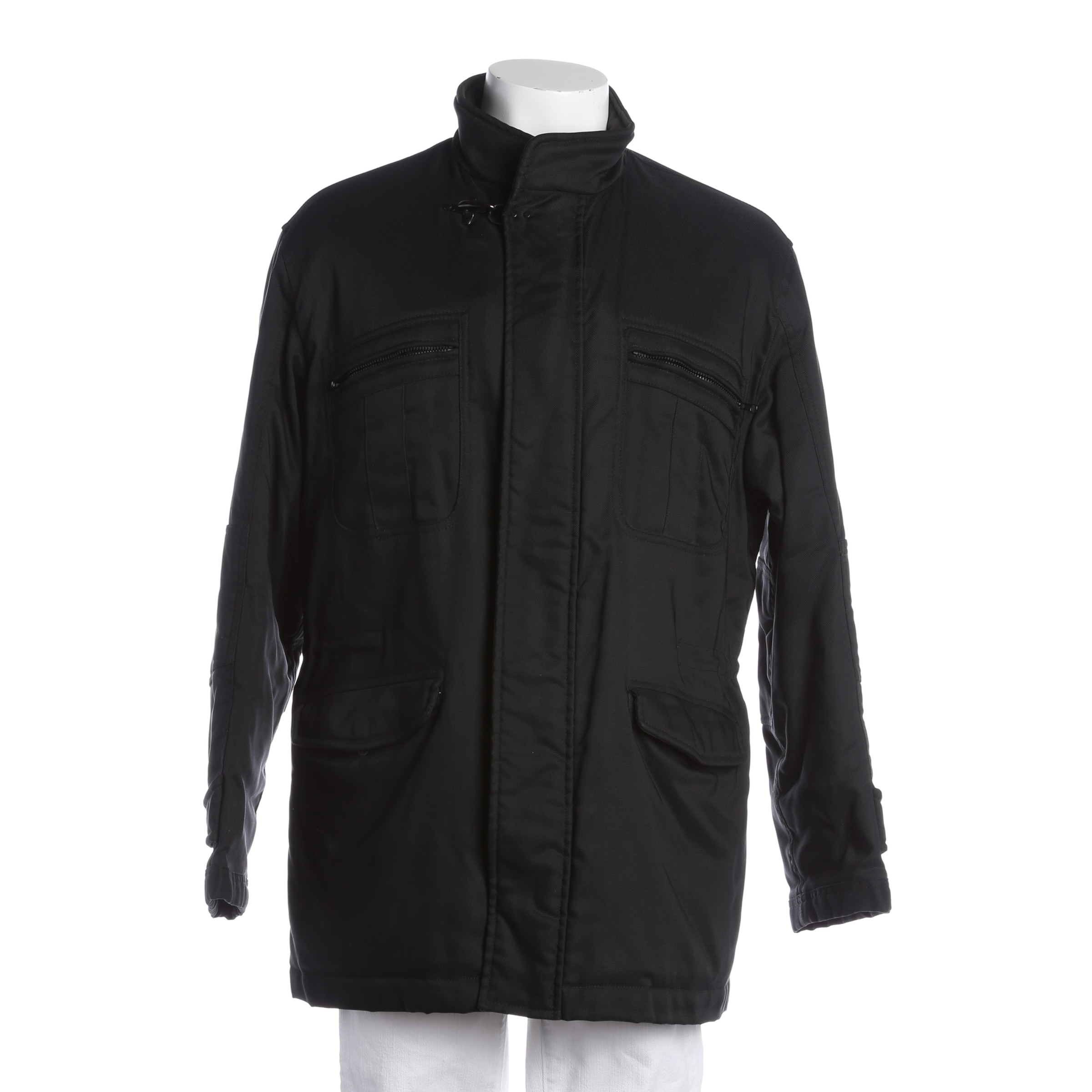 Fay Winterjacke / Wintermantel M in Schwarz: Vorderseite