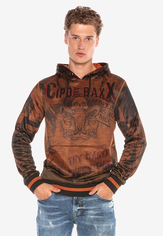 CIPO & BAXX Sweatshirt 'CL393' in Gemengde kleuren: voorkant
