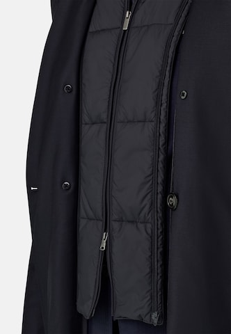 Boggi Milano Between-seasons coat in Blue