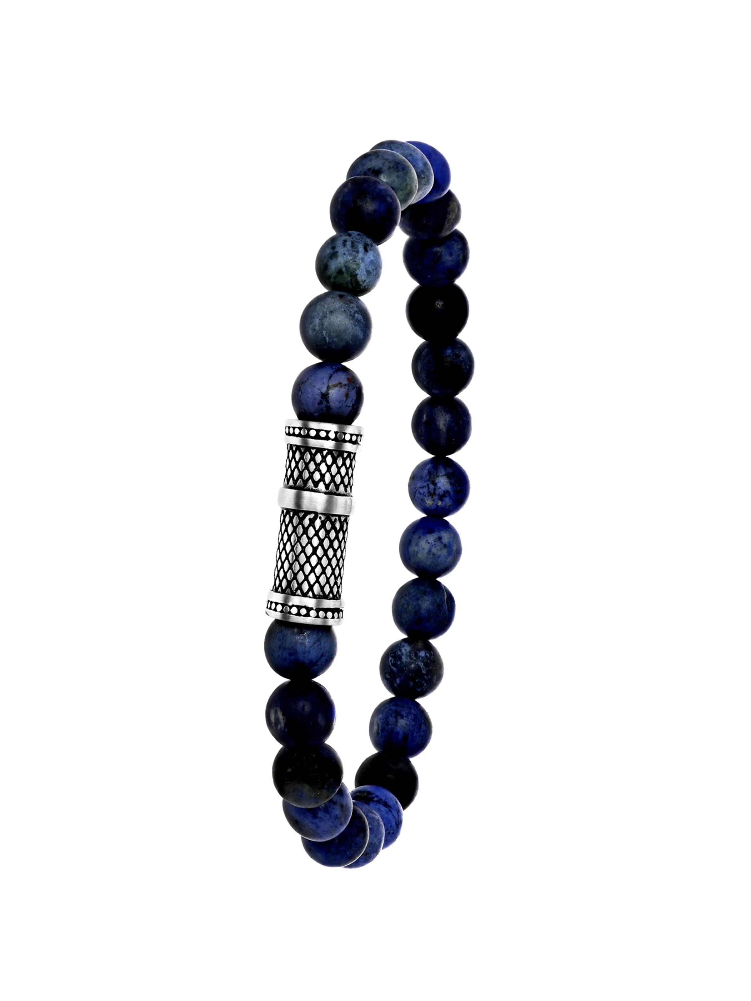 Lucardi Armband in Blauw: voorkant