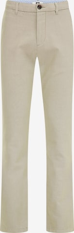 Regular Pantalon chino WE Fashion en vert : devant