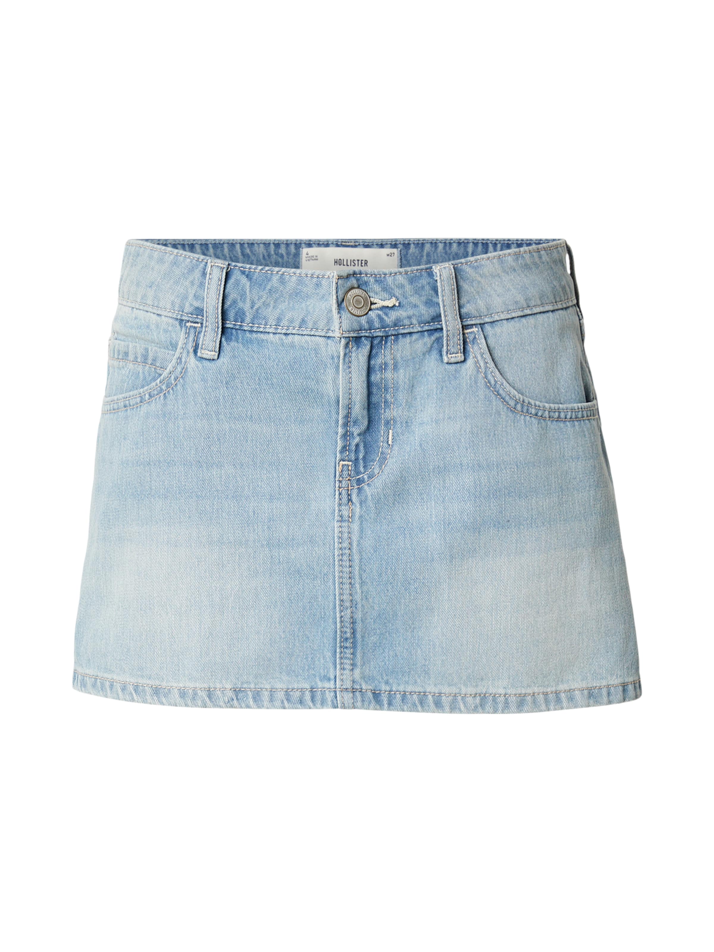 HOLLISTER Юбка в Синий: спереди