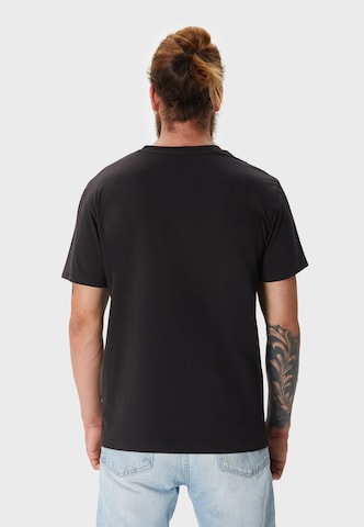 Oldskull Shirt 'Asian Kimono Racing Club Graphic' in Black