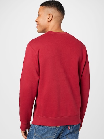 Coupe regular Sweat-shirt 'Club Fleece' Nike Sportswear en rouge