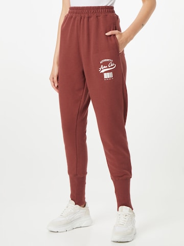 Public Desire Trousers in Red: front