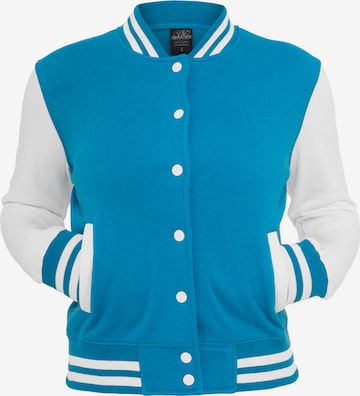 Veste mi-saison Urban Classics en bleu : devant