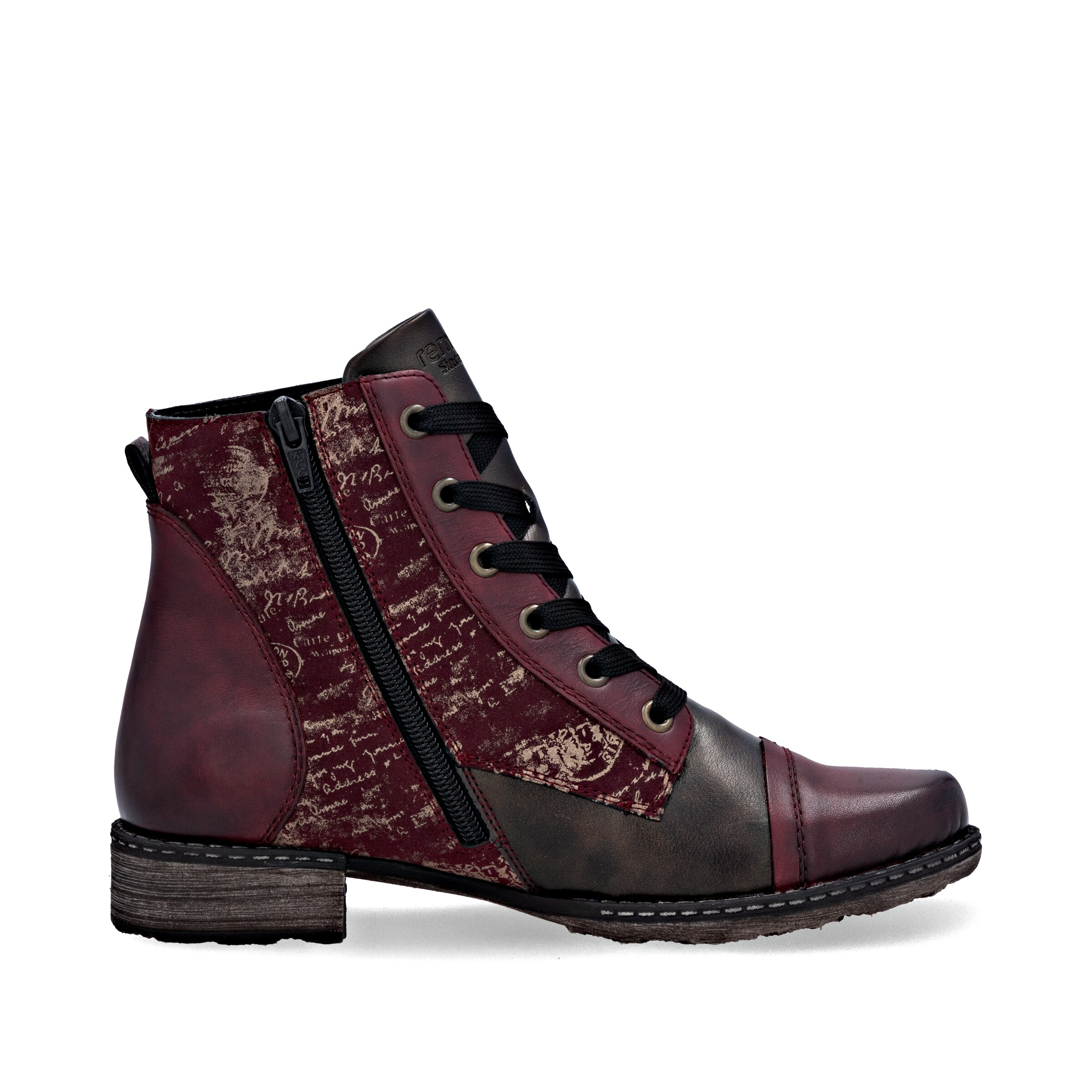 REMONTE Schnürstiefelette in Rot