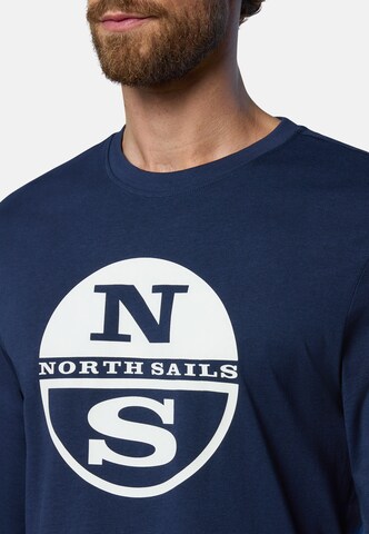 North Sails Functioneel shirt in Blauw