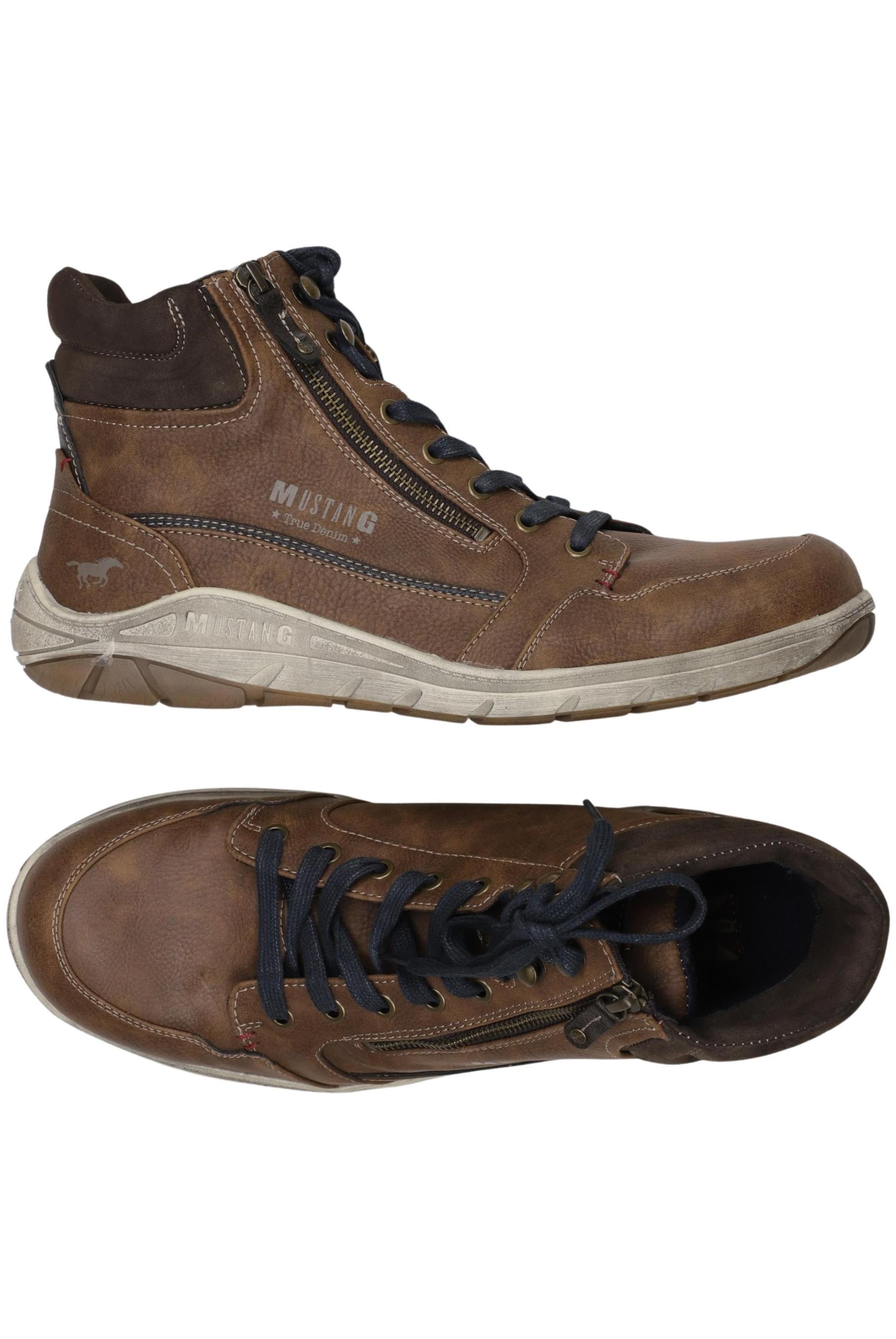 MUSTANG Stiefel 45 in Braun: Vorderseite