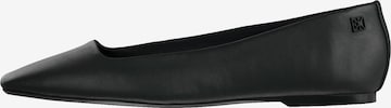 Calvin Klein Балетки в Черный: спереди