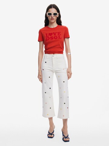 Desigual Loose fit Jeans in White