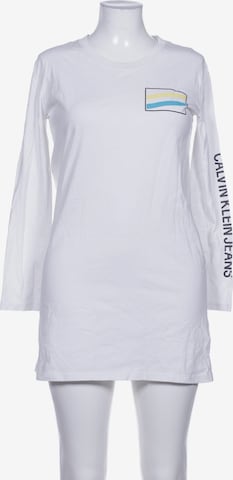 Calvin Klein Jeans Dress in L in White: front