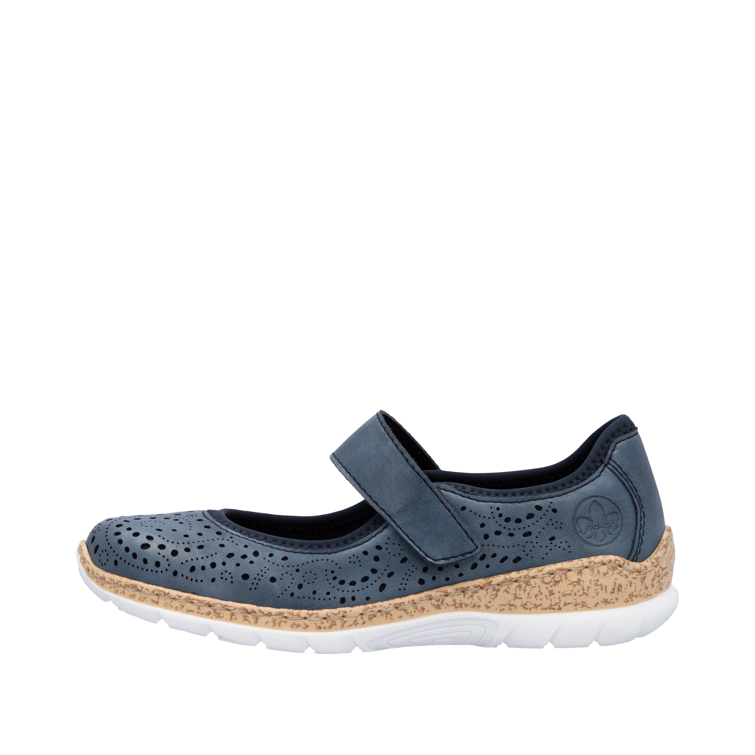 Rieker Slipper in Blau