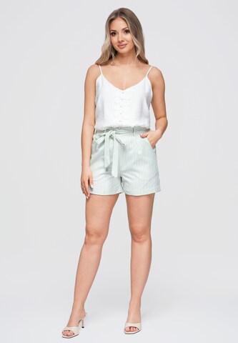 Ombre Top in White