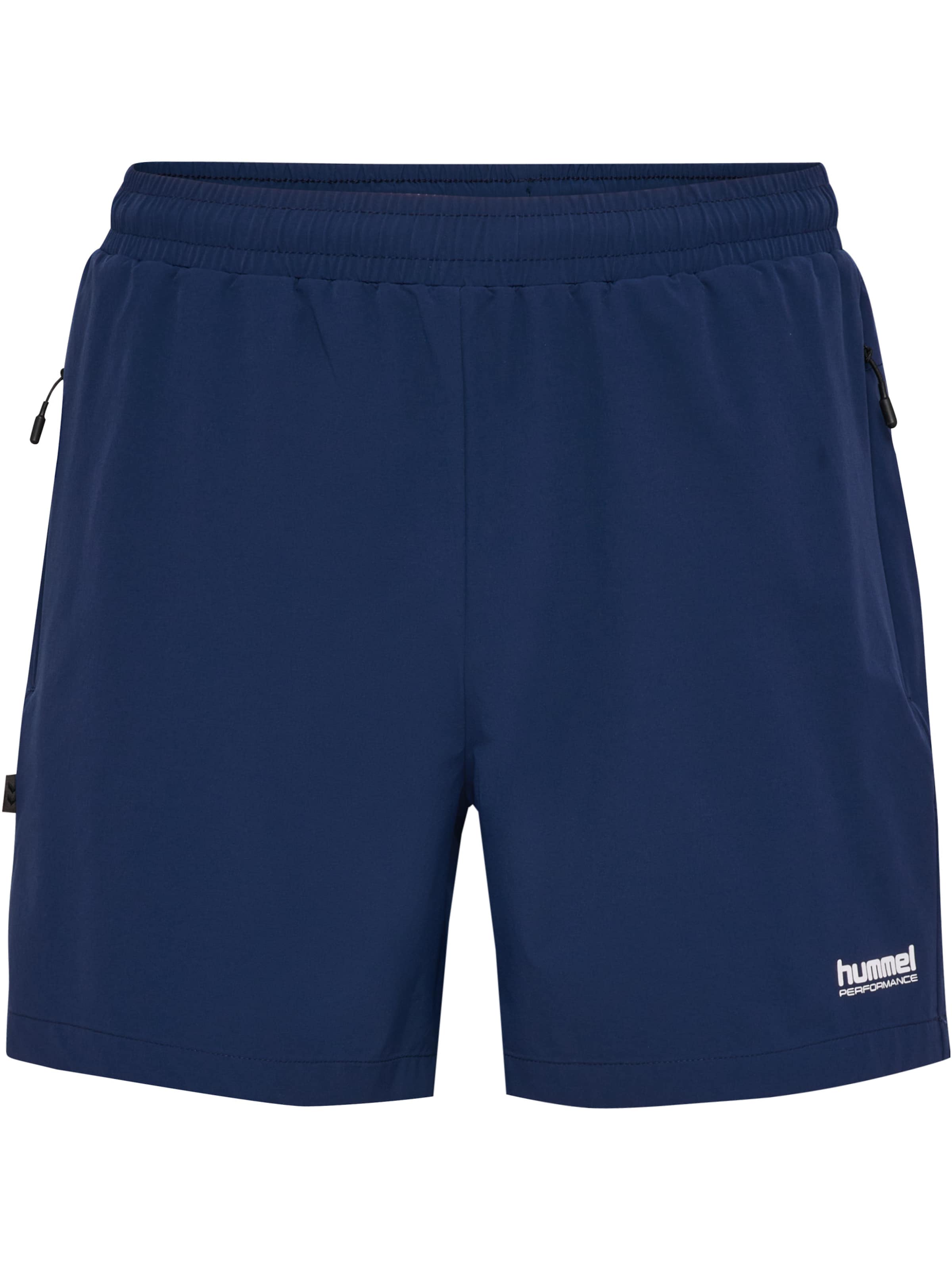 Hummel Regular Sports trousers 'Pulse' in Blue: front