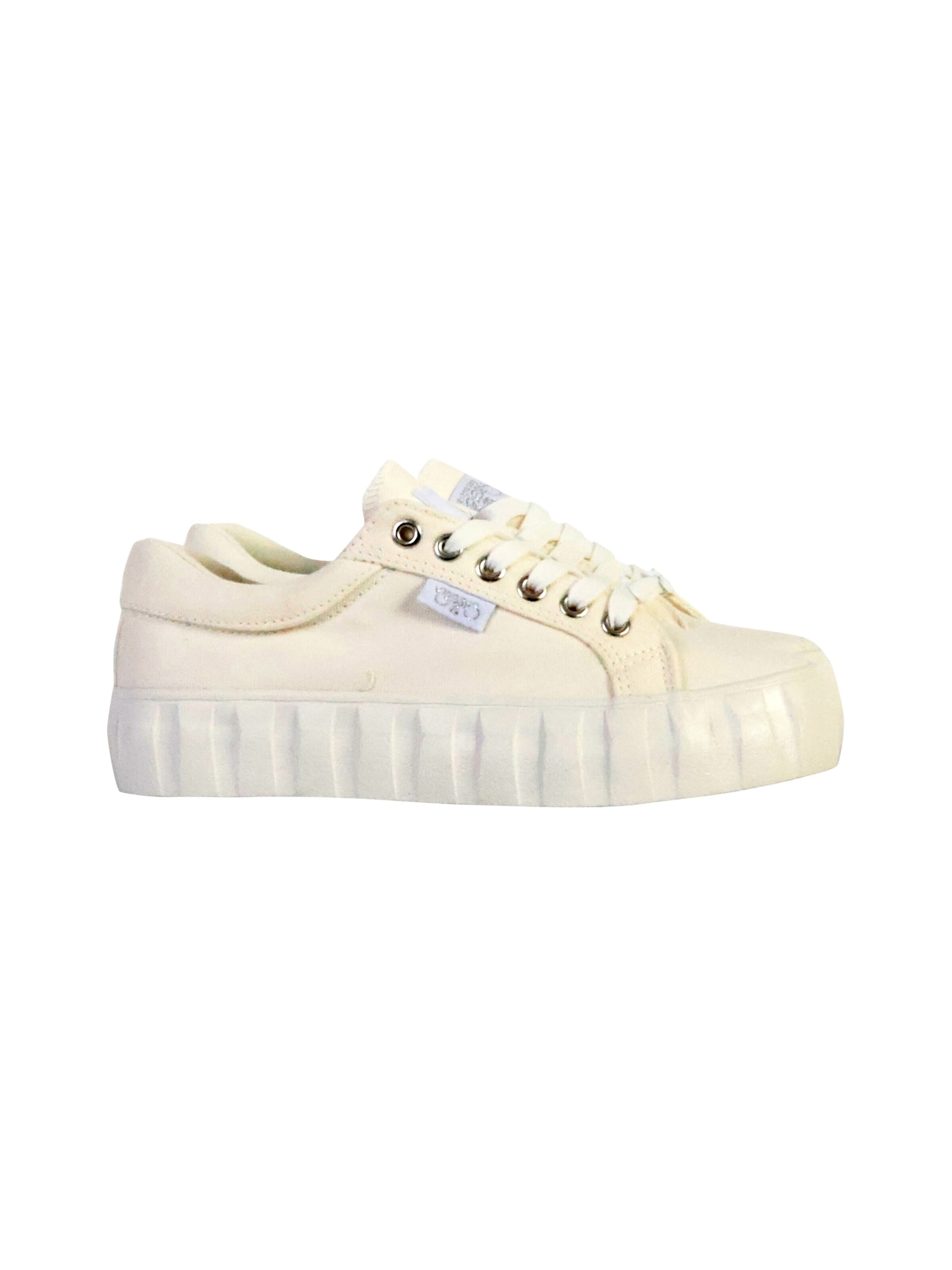 Le Temps Des Cerises - Calzado deportivo con cordones en blanco