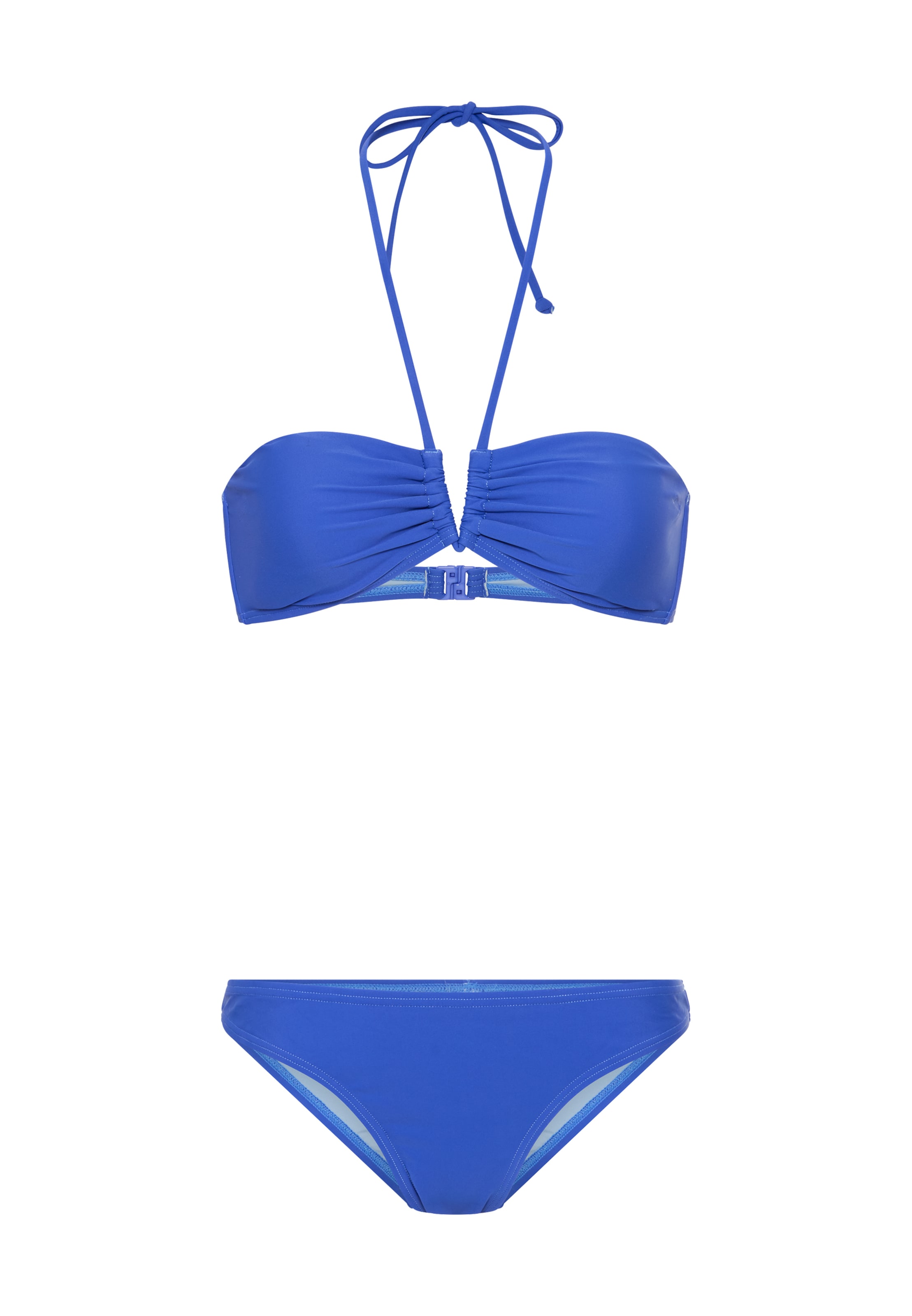 LSCN by LASCANA Bandeau Bikini in Blauw: voorkant