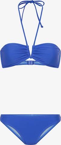 mėlyna LSCN by LASCANA Bandeau Bikinis: priekis