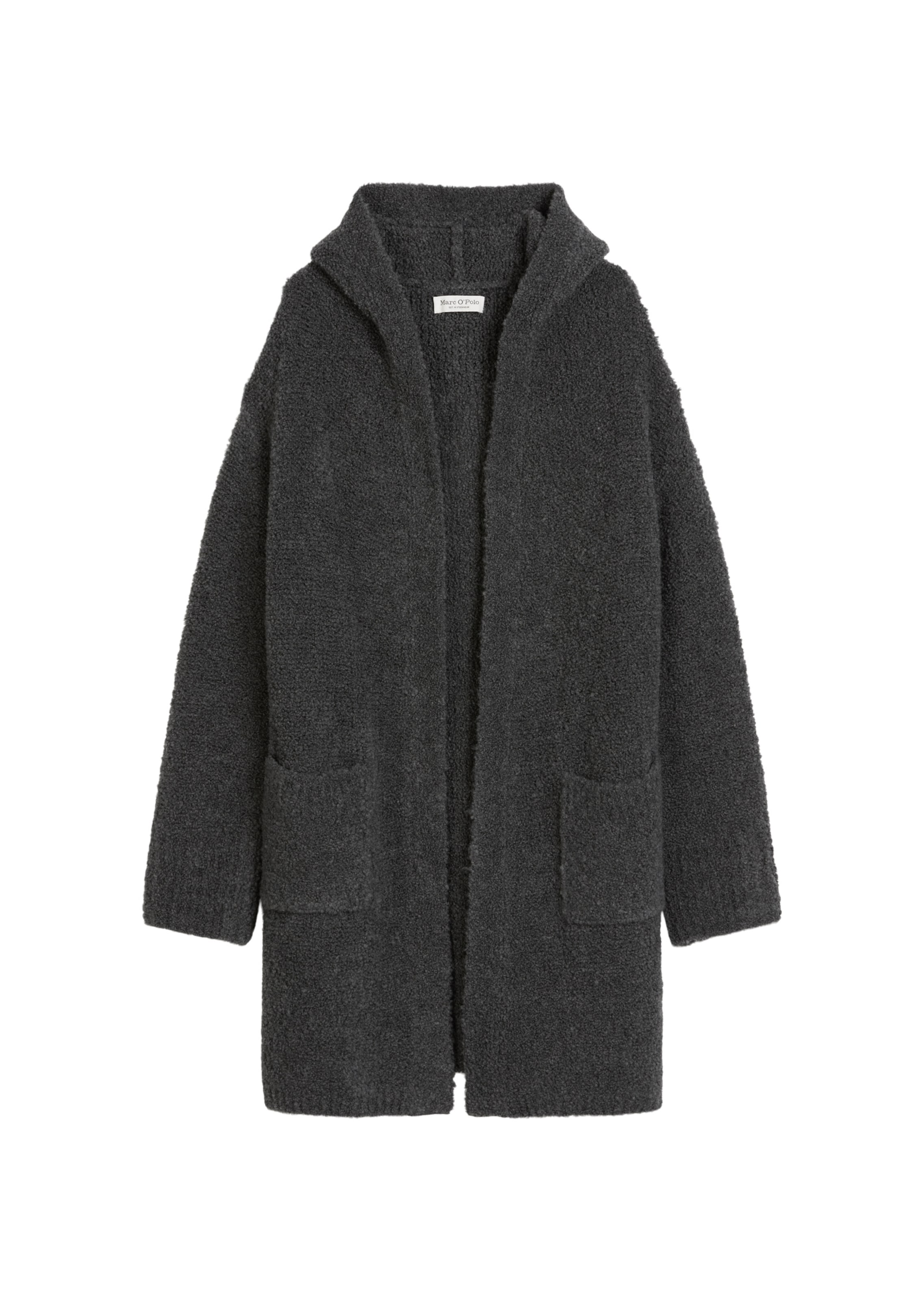 Marc O'Polo Knitted coat in Grey: front
