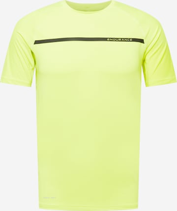 ENDURANCE Performance Shirt 'Serzo' in Yellow: front