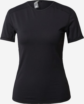 ONLY PLAY - Camiseta funcional 'MILA' en negro: frente
