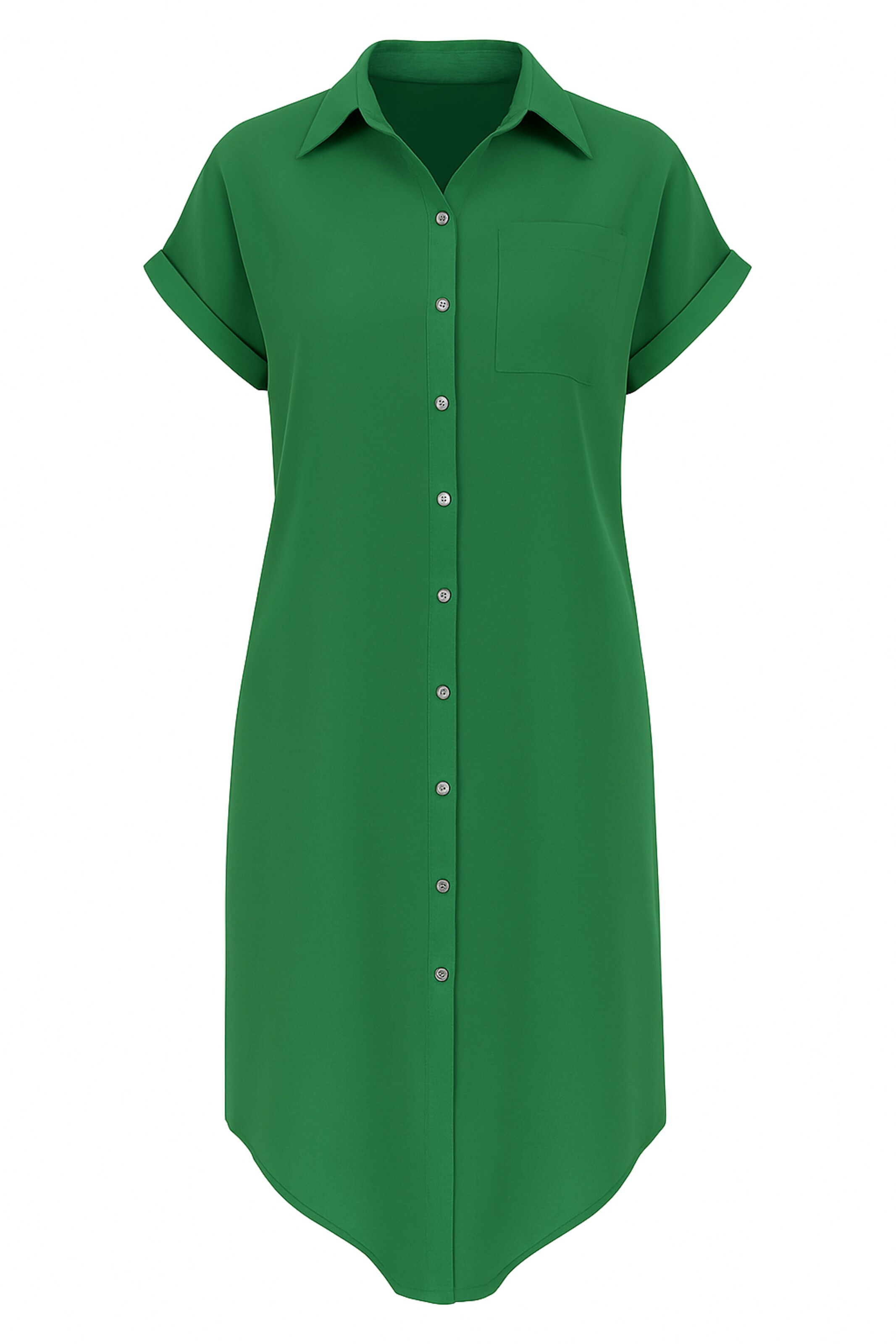 JANE's Dress in Green: front