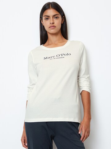 Marc O'Polo - Camiseta ' Mix & Match Cotton ' en blanco: frente