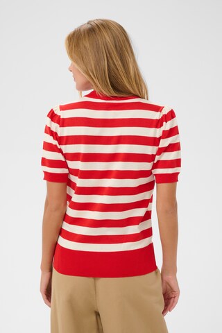 SAINT TROPEZ - Jersey 'Mila' en rojo