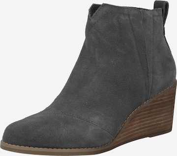 Bottines 'CLARE' TOMS en gris : devant