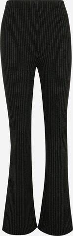 Flared Leggings 'JANNAH' di Pieces Tall in nero: frontale