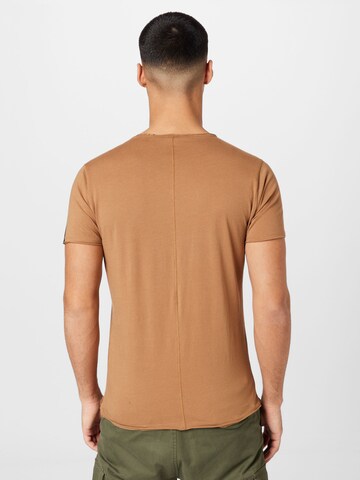 REPLAY Koszulka w kolorze brązowy