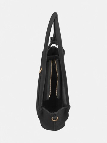 Borsa a spalla 'Borsa a Spalla Gianmarco Venturi PVC con Cuore Strass' di GianMarco Venturi in nero