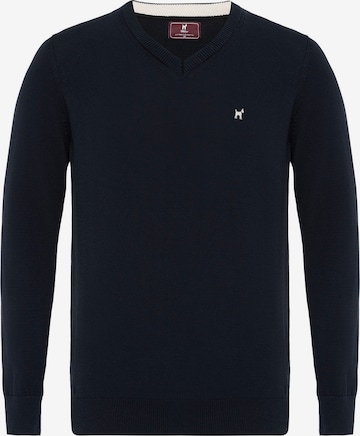 Pull-over 'Cabrera' Williot en bleu : devant