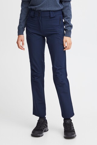 regular Pantaloni per outdoor 'Gerda' di North Bend in blu: frontale