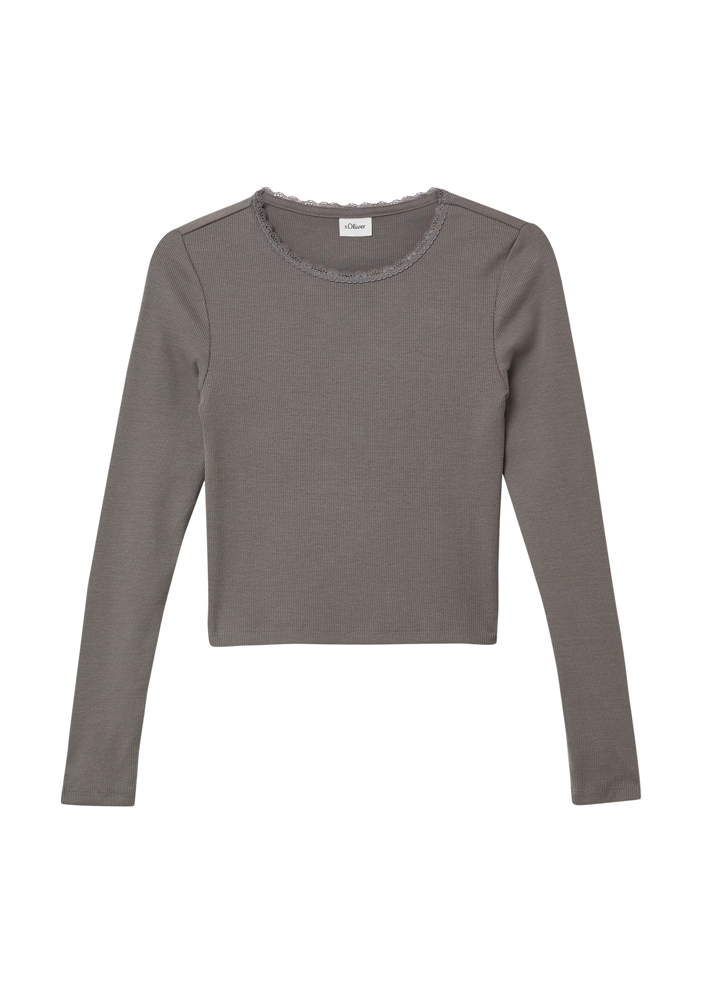 T-Shirt s.Oliver en gris : devant