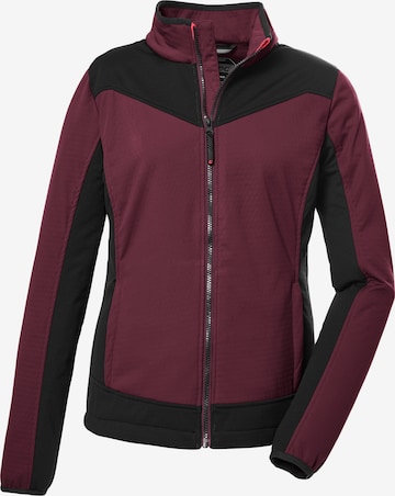 KILLTECOutdoor jakna 'KOW 29' - ljubičasta boja: prednji dio