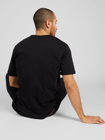 Les Deux Shirt 'Script' in Black