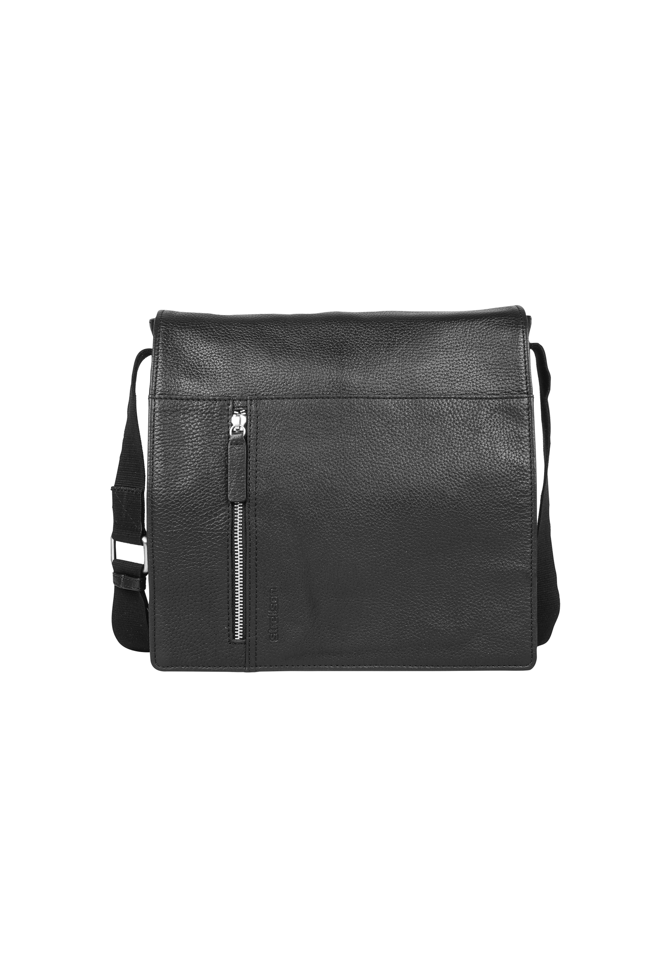 STRELLSON - Bolso de hombro 'Kennington Jeremy' en negro: frente