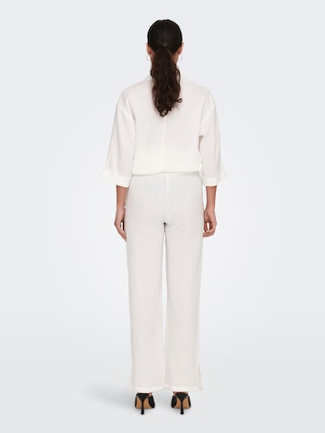 JDY Loose fit Pants 'Theis' in White