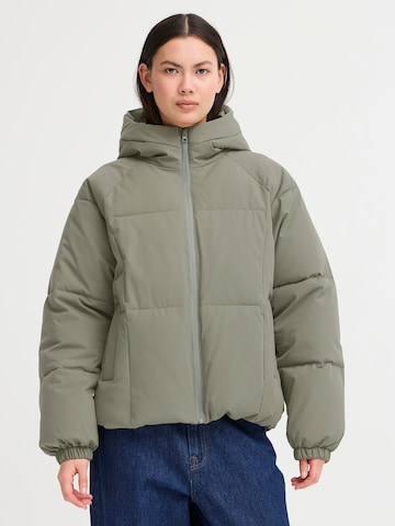 ICHI - Chaqueta de invierno 'IHHIZTORA' en verde: frente