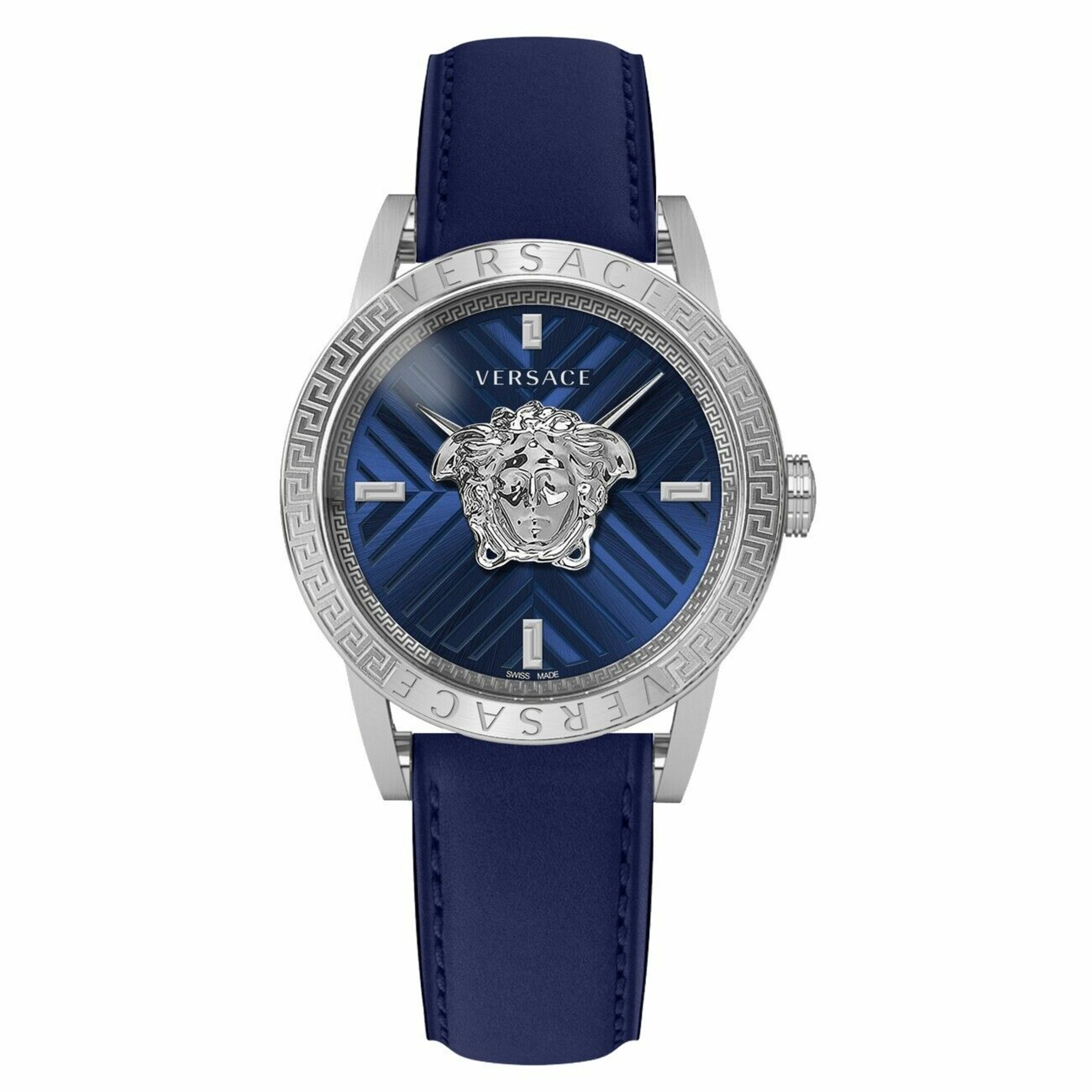 VERSACE Analog Watch in Blue: front