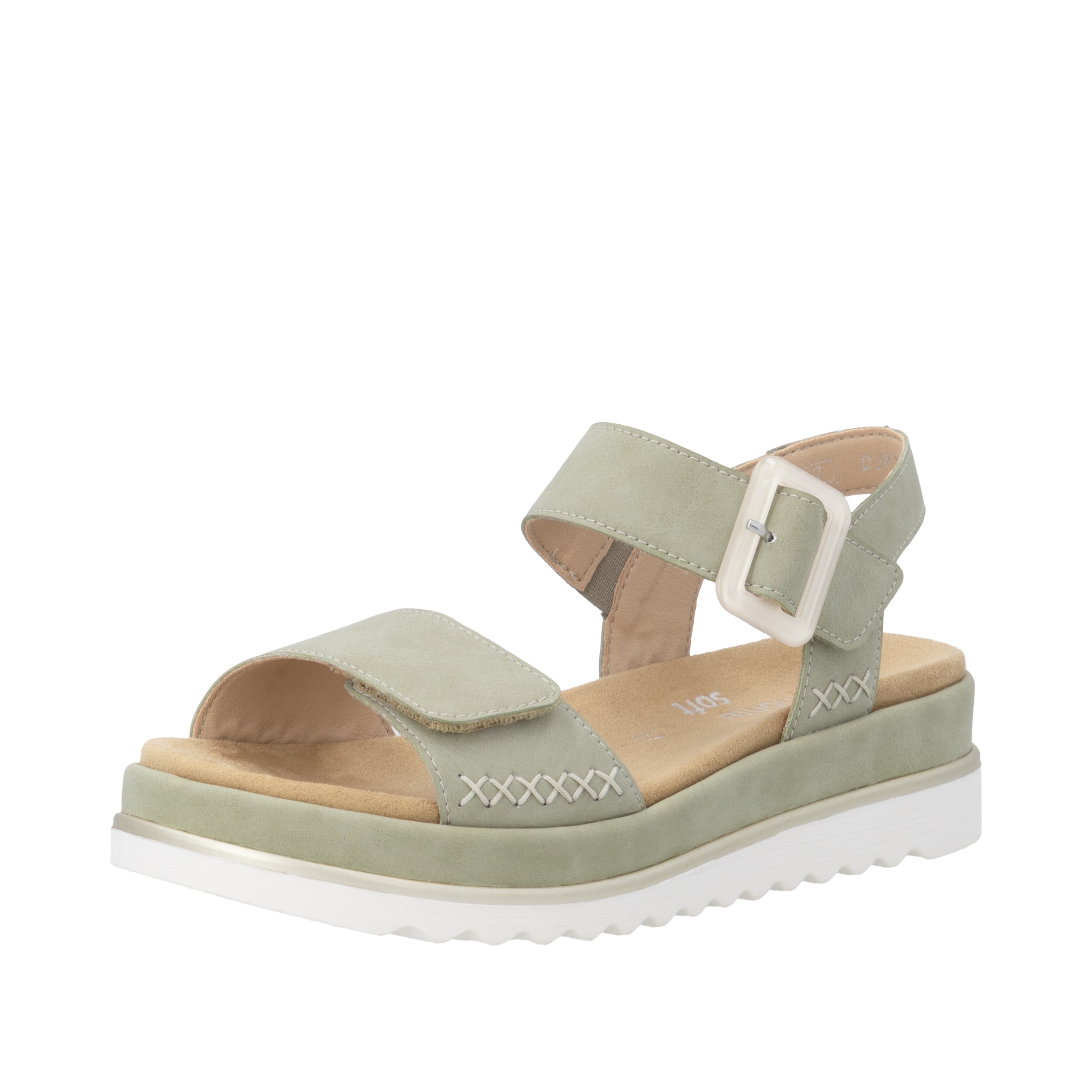 Sandalo REMONTE di colore verde pastello, Visualizzazione prodotti