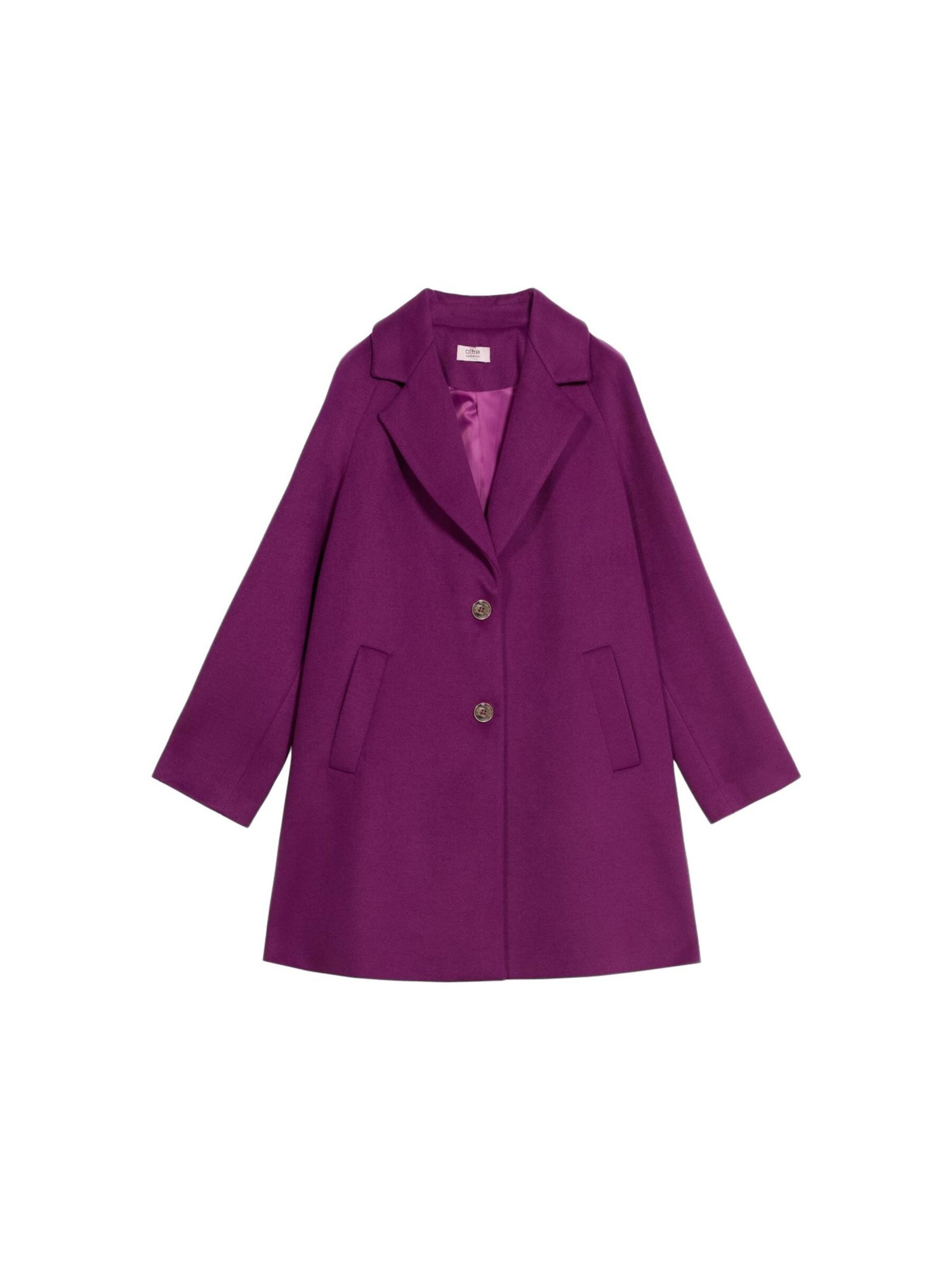 oltre Wintermantel in Lila: voorkant